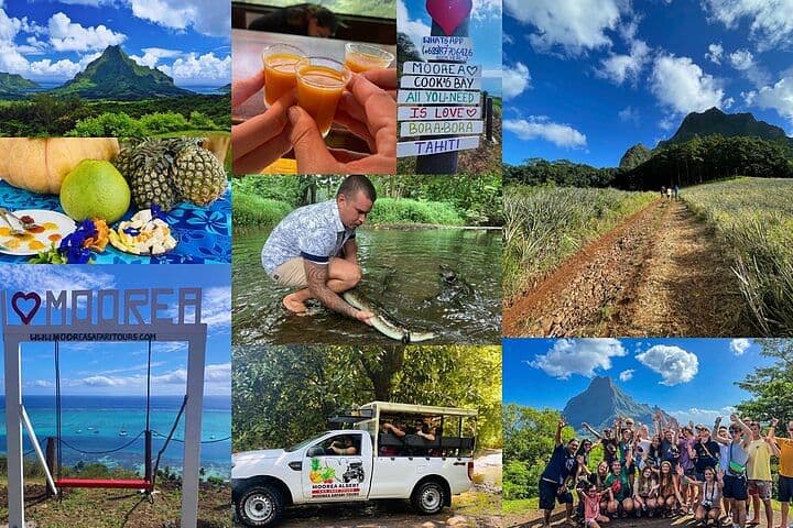 Moorea Safari Tours & Tahitian Lunch by the Sea , authentic meal